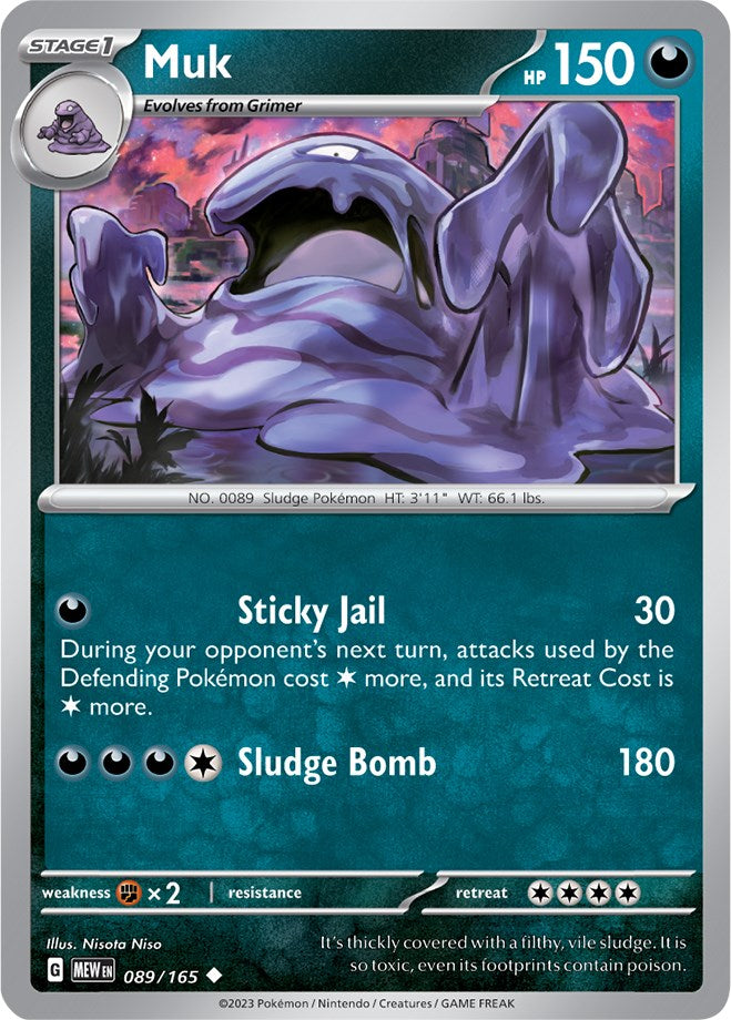 Muk (089/165) [Scarlet & Violet: 151] | Exor Games Summserside