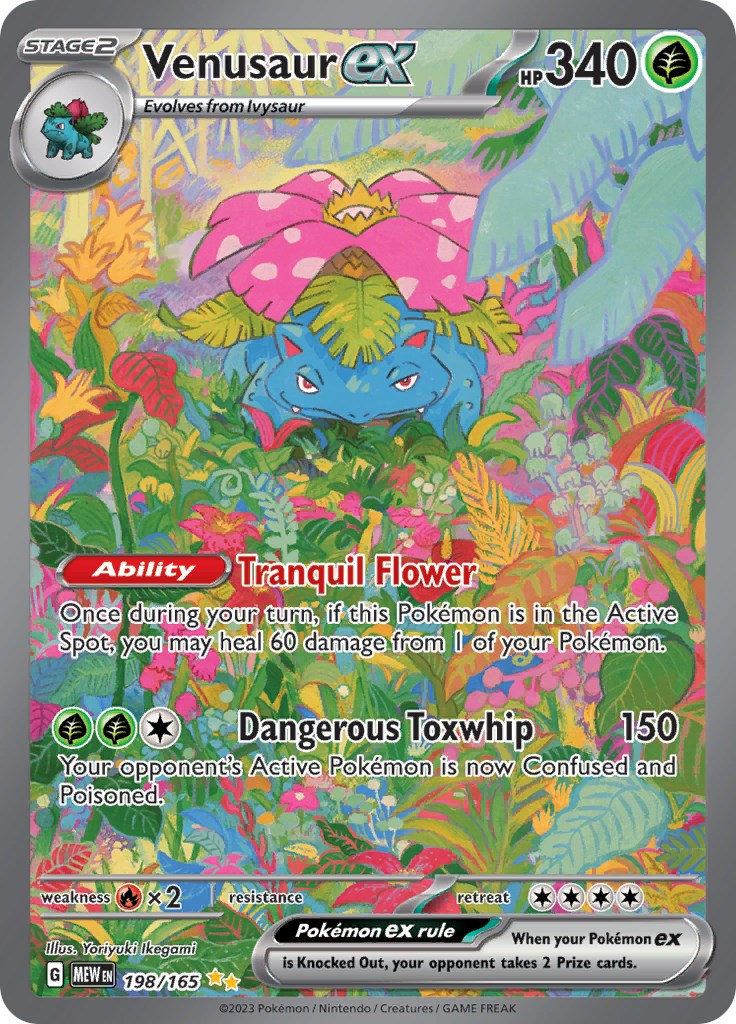 Venusaur ex (198/165) [Scarlet & Violet: 151] | Exor Games Summserside