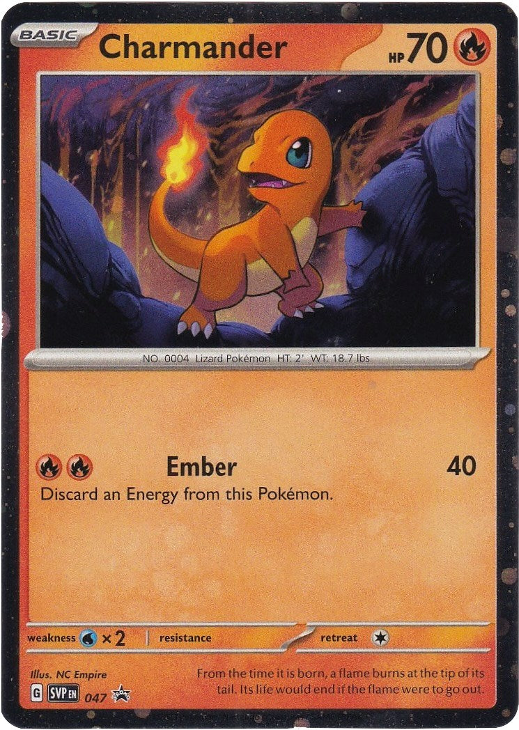 Charmander (047) (Cosmos Holo) [Scarlet & Violet: Black Star Promos] | Exor Games Summserside