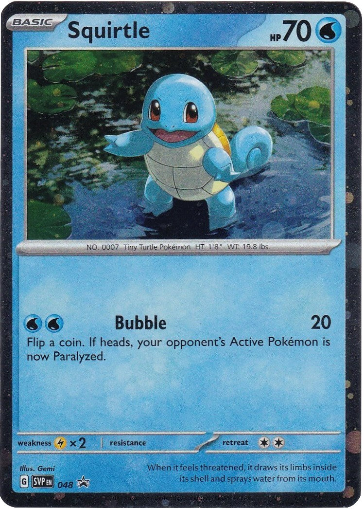 Squirtle (048) (Cosmos Holo) [Scarlet & Violet: Black Star Promos] | Exor Games Summserside