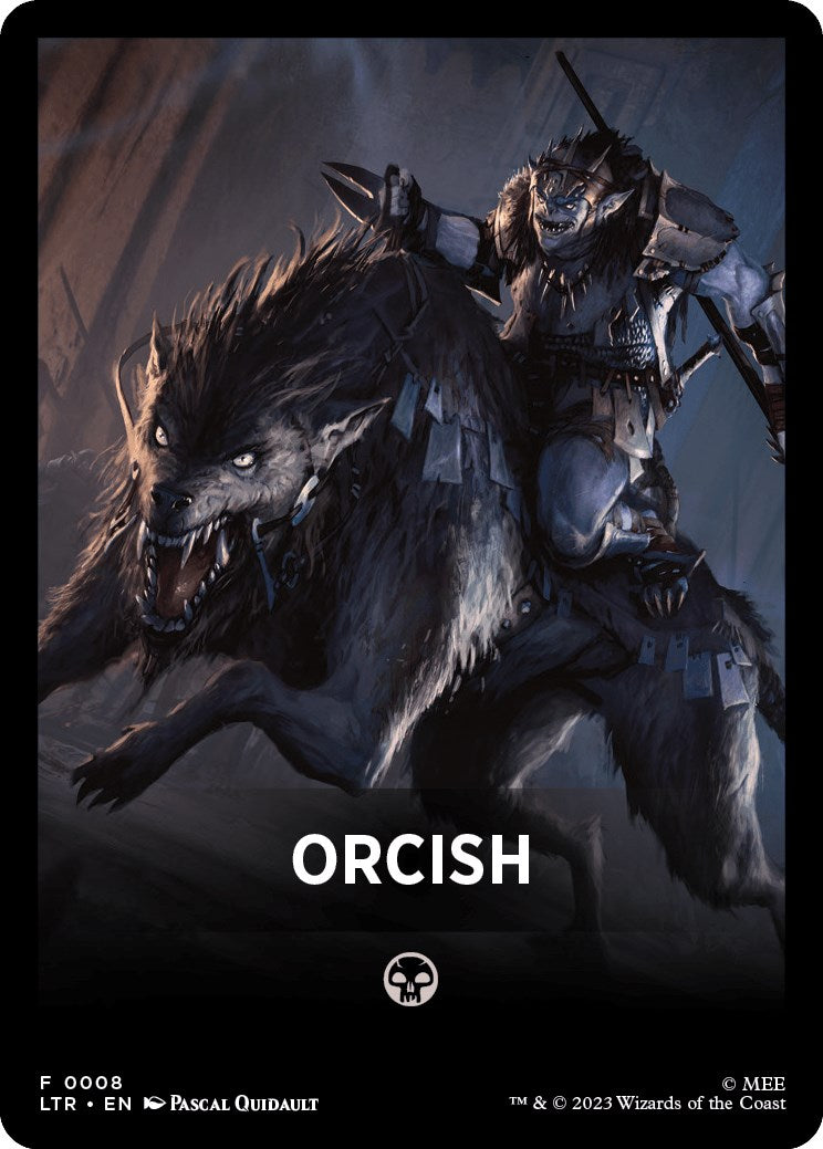 Orcish Theme Card [The Lord of the Rings: Tales of Middle-Earth] | Exor Games Summserside