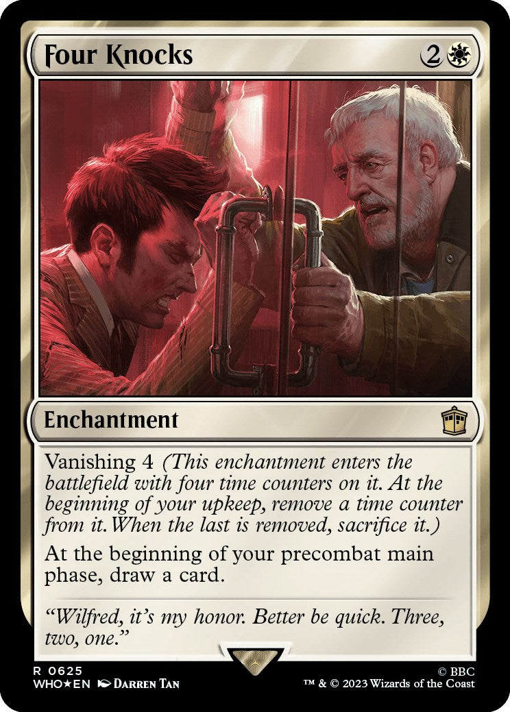 Four Knocks (Surge Foil) [Doctor Who] | Exor Games Summserside