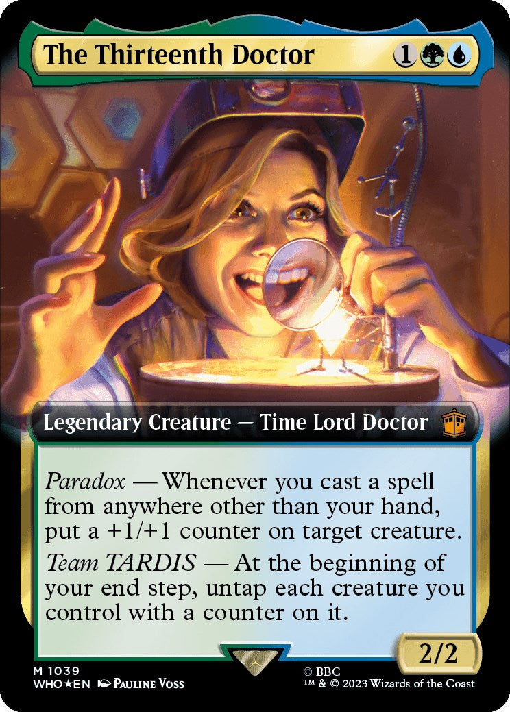 The Thirteenth Doctor (Extended Art) (Surge Foil) [Doctor Who] | Exor Games Summserside