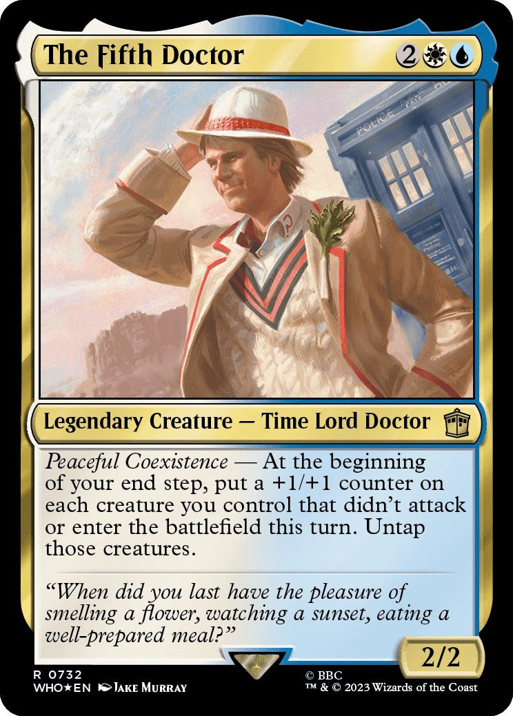 The Fifth Doctor (Surge Foil) [Doctor Who] | Exor Games Summserside