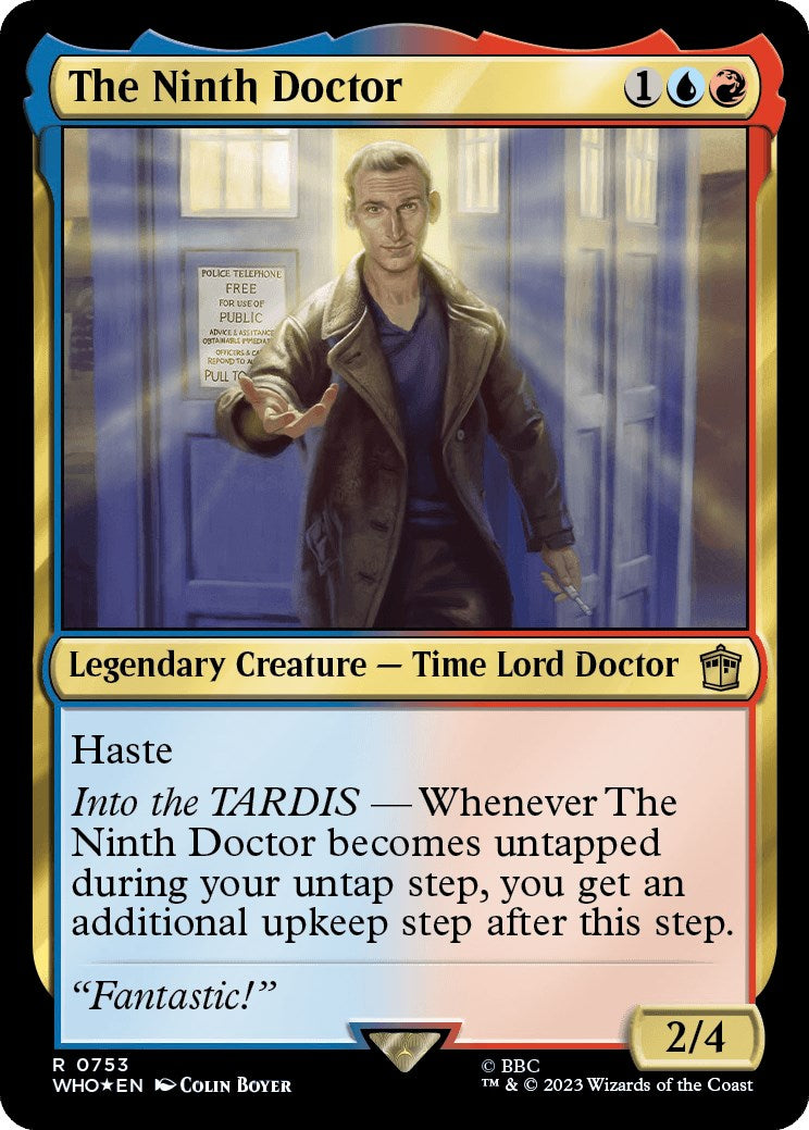 The Ninth Doctor (Surge Foil) [Doctor Who] | Exor Games Summserside