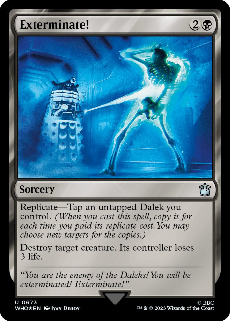Exterminate! (Surge Foil) [Doctor Who] | Exor Games Summserside