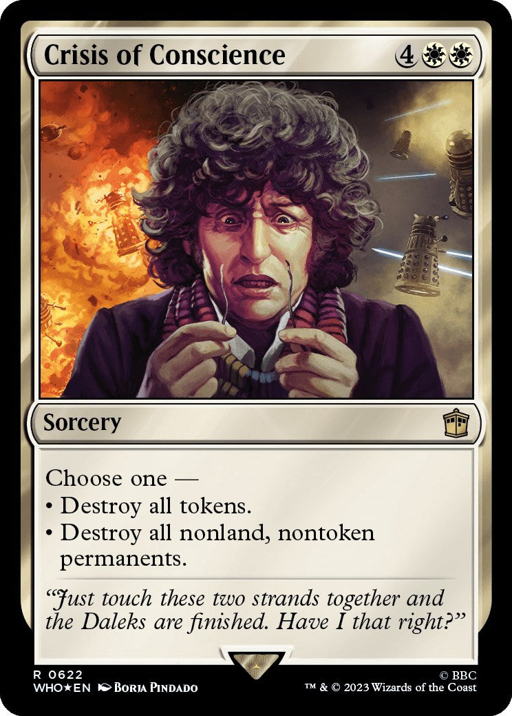 Crisis of Conscience (Surge Foil) [Doctor Who] | Exor Games Summserside