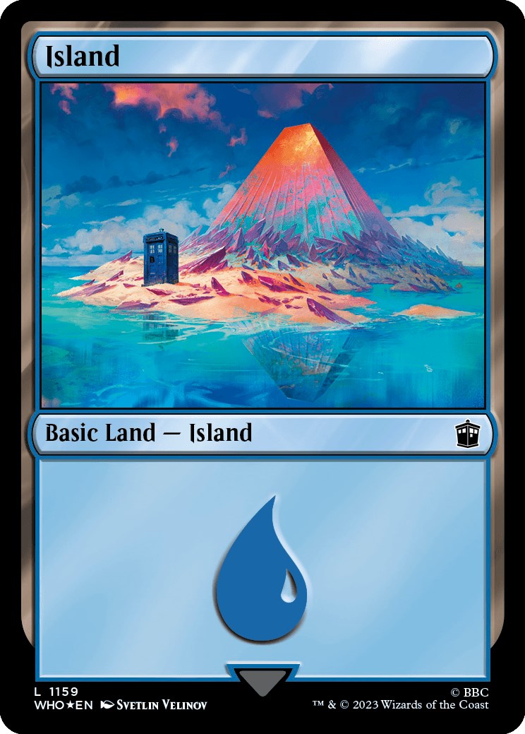 Island (1159) (Surge Foil) [Doctor Who] | Exor Games Summserside