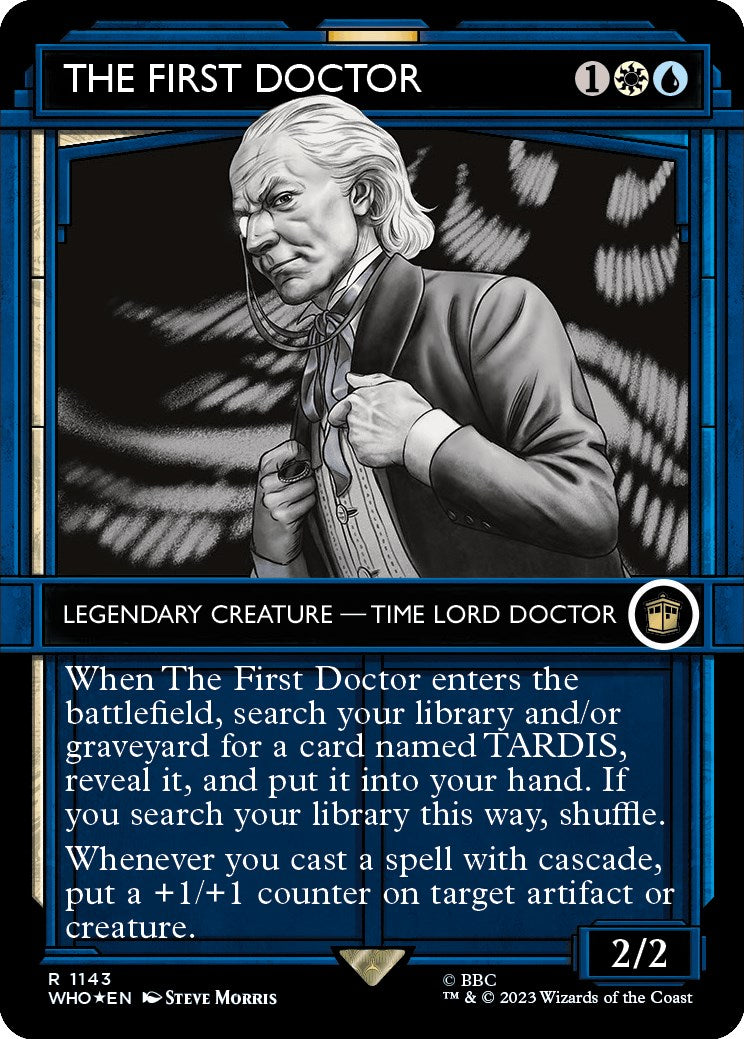 The First Doctor (Showcase) (Surge Foil) [Doctor Who] | Exor Games Summserside