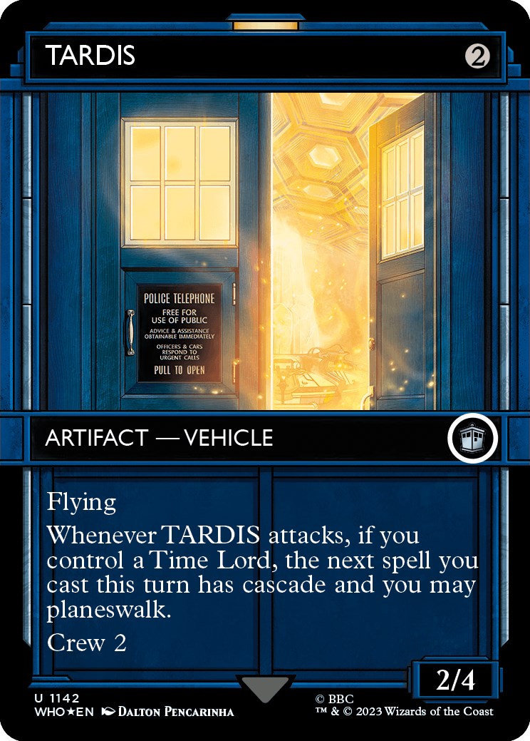 TARDIS (Showcase) (Surge Foil) [Doctor Who] | Exor Games Summserside