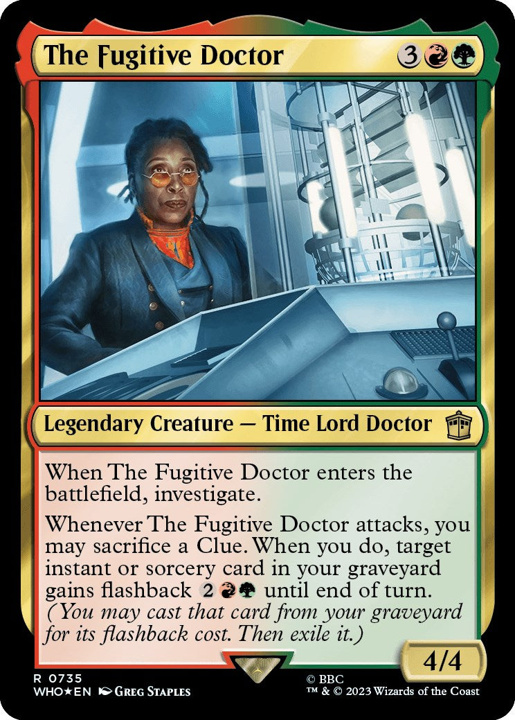 The Fugitive Doctor (Surge Foil) [Doctor Who] | Exor Games Summserside