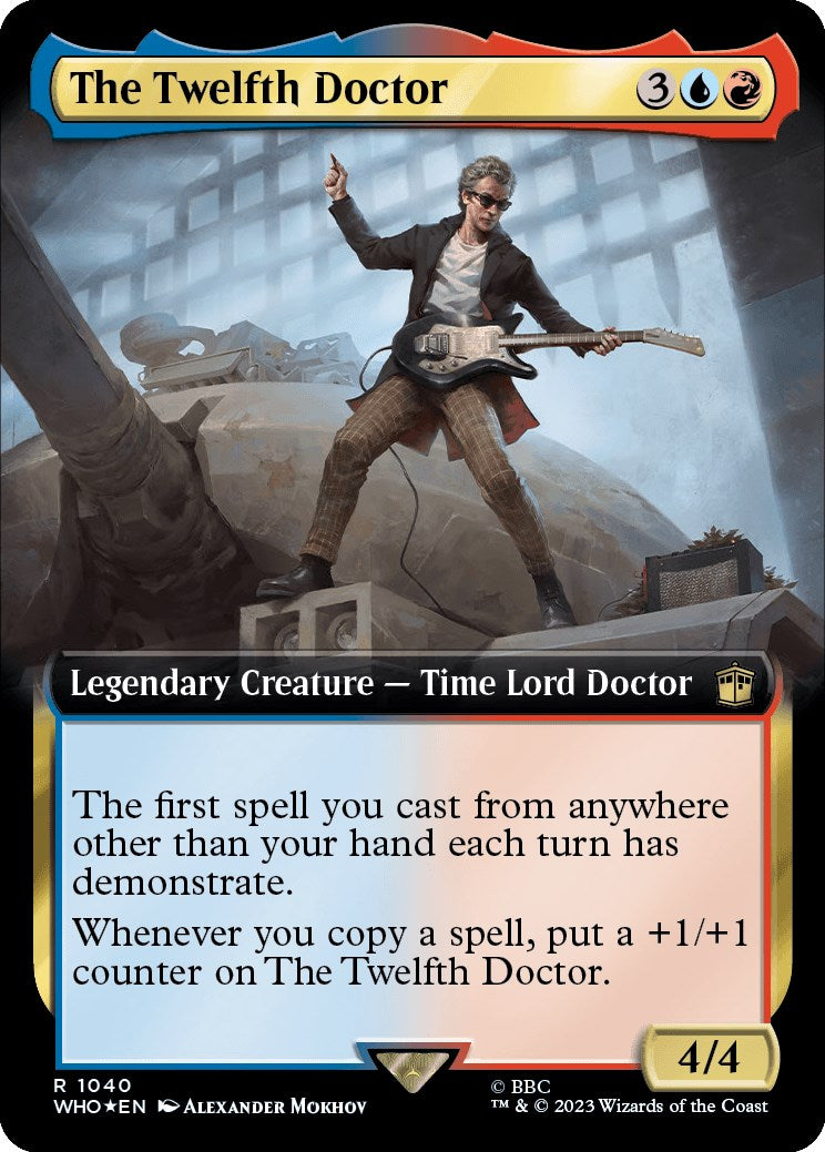 The Twelfth Doctor (Extended Art) (Surge Foil) [Doctor Who] | Exor Games Summserside