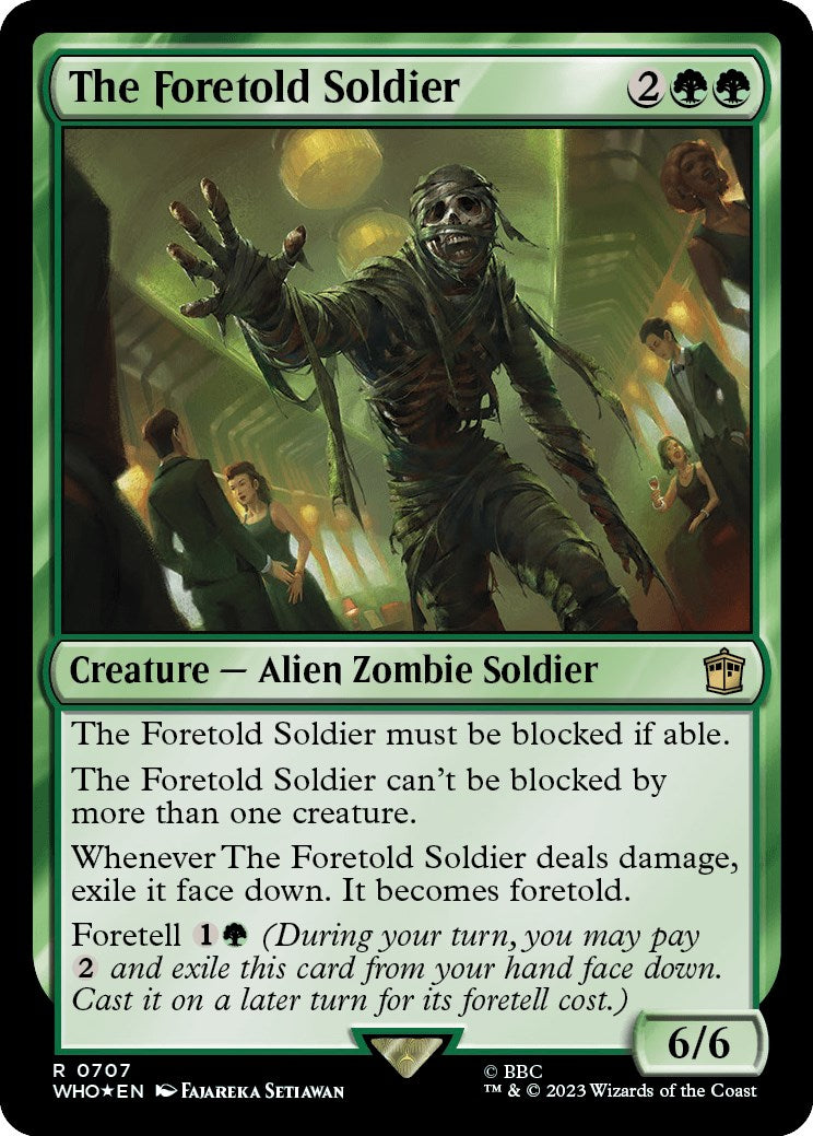 The Foretold Soldier (Surge Foil) [Doctor Who] | Exor Games Summserside