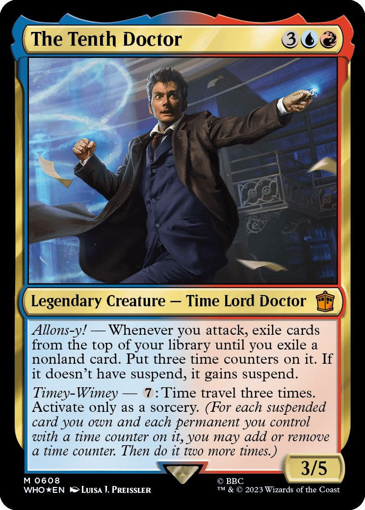 The Tenth Doctor (Surge Foil) [Doctor Who] | Exor Games Summserside