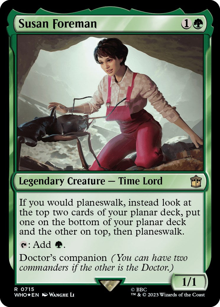 Susan Foreman (Surge Foil) [Doctor Who] | Exor Games Summserside