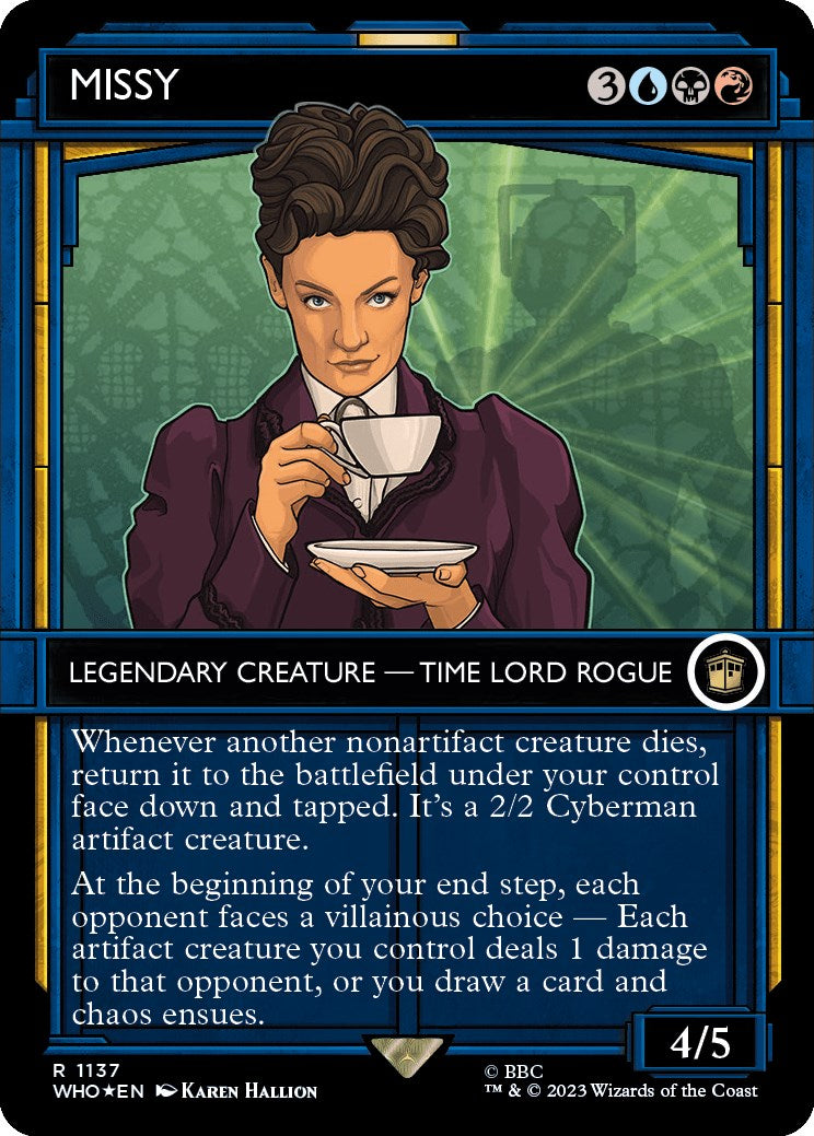 Missy (Showcase) (Surge Foil) [Doctor Who] | Exor Games Summserside