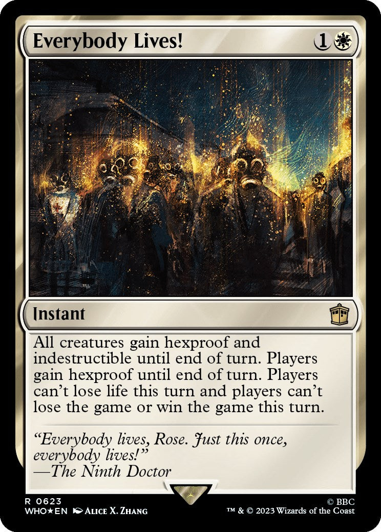 Everybody Lives! (Surge Foil) [Doctor Who] | Exor Games Summserside