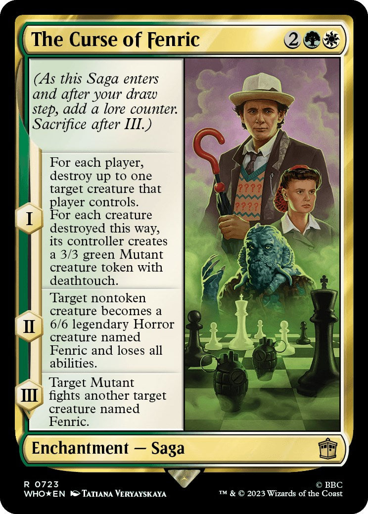 The Curse of Fenric (Surge Foil) [Doctor Who] | Exor Games Summserside