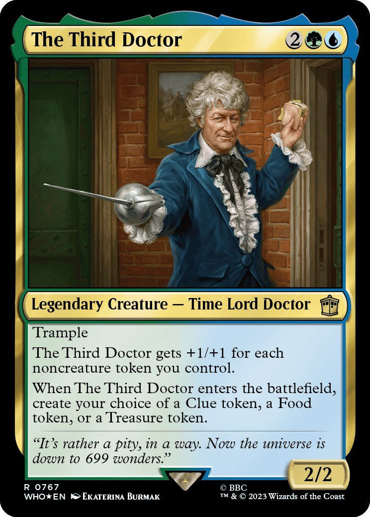 The Third Doctor (Surge Foil) [Doctor Who] | Exor Games Summserside