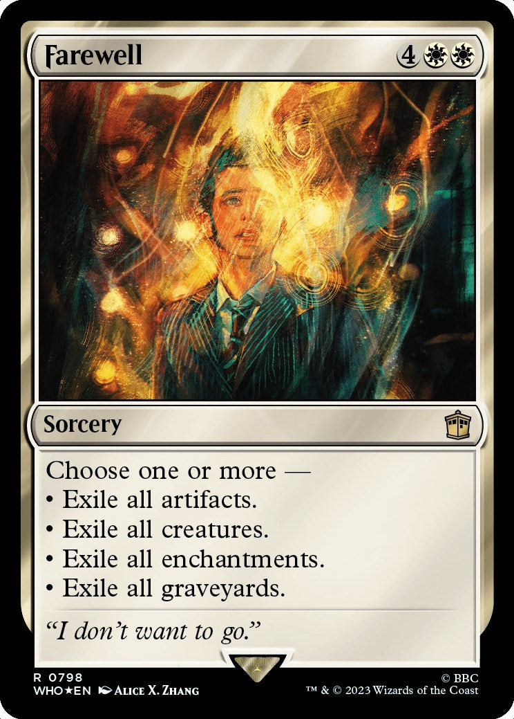 Farewell (Surge Foil) [Doctor Who] | Exor Games Summserside