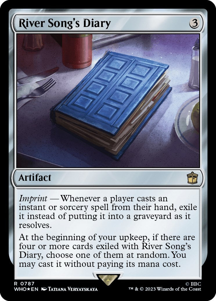 River Song's Diary (Surge Foil) [Doctor Who] | Exor Games Summserside