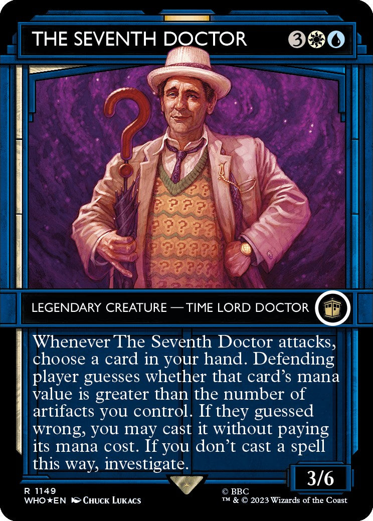 The Seventh Doctor (Showcase) (Surge Foil) [Doctor Who] | Exor Games Summserside