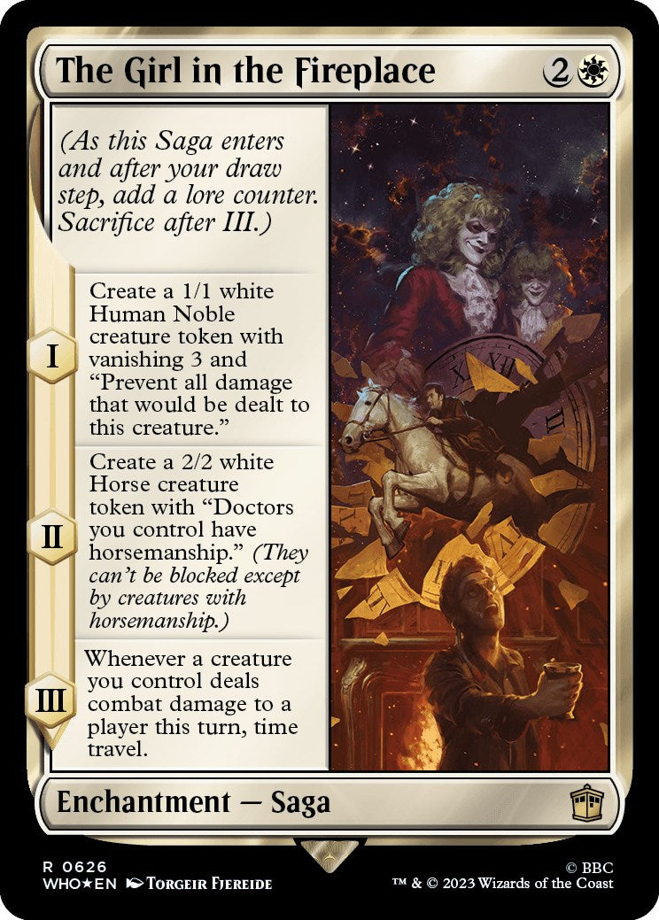 The Girl in the Fireplace (Surge Foil) [Doctor Who] | Exor Games Summserside