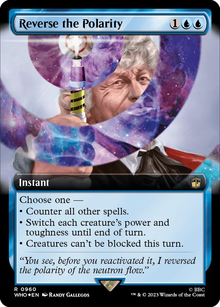 Reverse the Polarity (Extended Art) (Surge Foil) [Doctor Who] | Exor Games Summserside