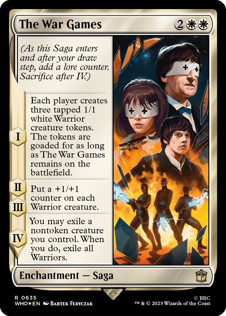 The War Games (Surge Foil) [Doctor Who] | Exor Games Summserside