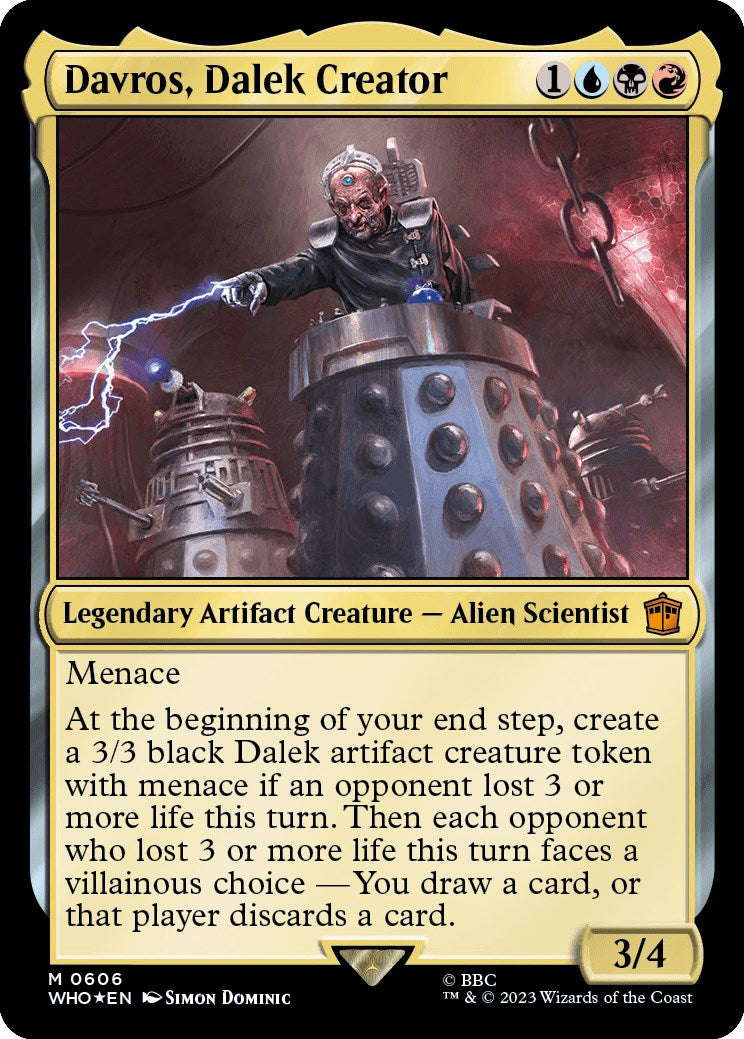 Davros, Dalek Creator (Surge Foil) [Doctor Who] | Exor Games Summserside