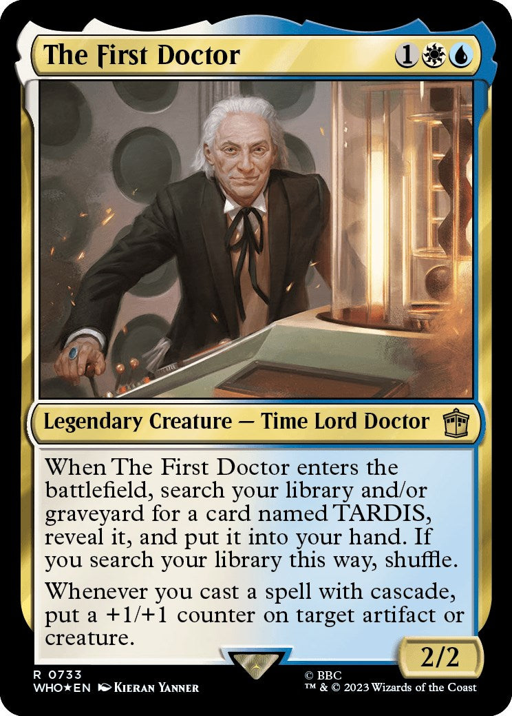 The First Doctor (Surge Foil) [Doctor Who] | Exor Games Summserside