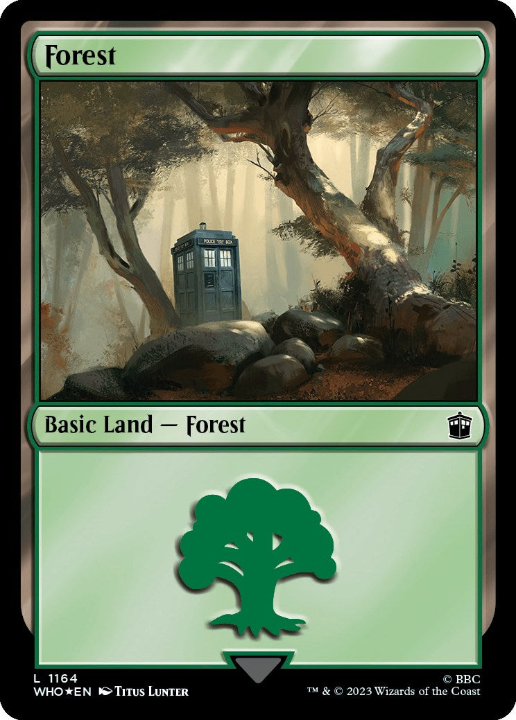 Forest (1164) (Surge Foil) [Doctor Who] | Exor Games Summserside