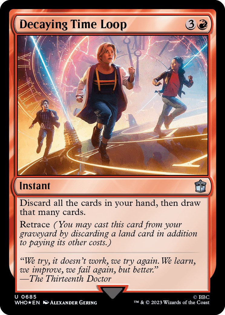 Decaying Time Loop (Surge Foil) [Doctor Who] | Exor Games Summserside