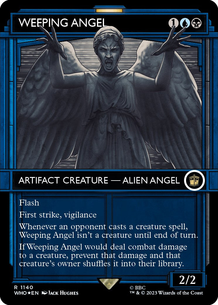 Weeping Angel (Showcase) (Surge Foil) [Doctor Who] | Exor Games Summserside