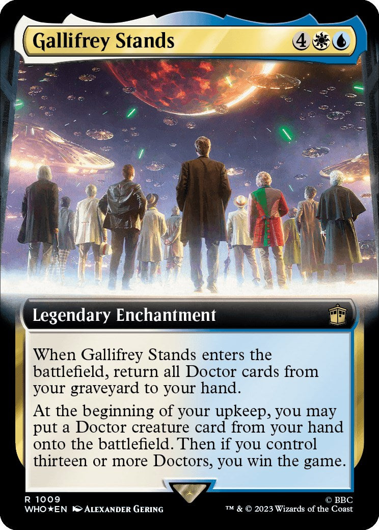 Gallifrey Stands (Extended Art) (Surge Foil) [Doctor Who] | Exor Games Summserside