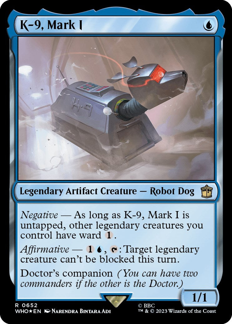 K-9, Mark I (Surge Foil) [Doctor Who] | Exor Games Summserside