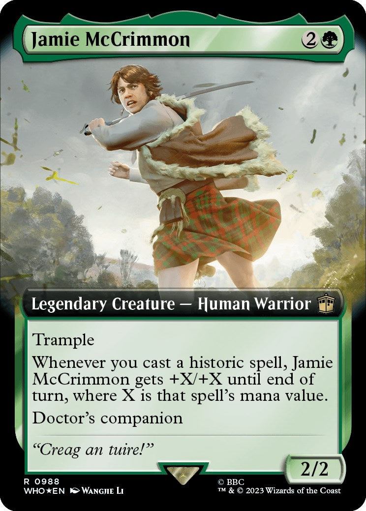 Jamie McCrimmon (Extended Art) (Surge Foil) [Doctor Who] | Exor Games Summserside