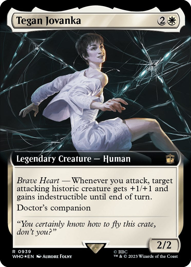 Tegan Jovanka (Extended Art) (Surge Foil) [Doctor Who] | Exor Games Summserside