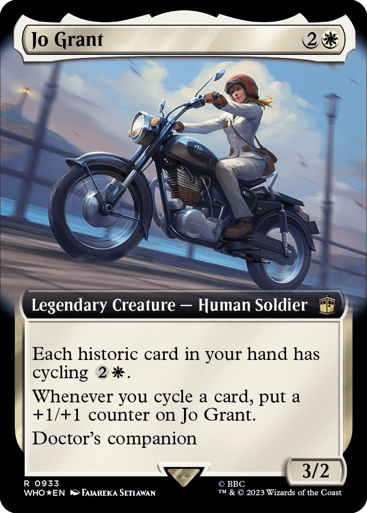 Jo Grant (Extended Art) (Surge Foil) [Doctor Who] | Exor Games Summserside