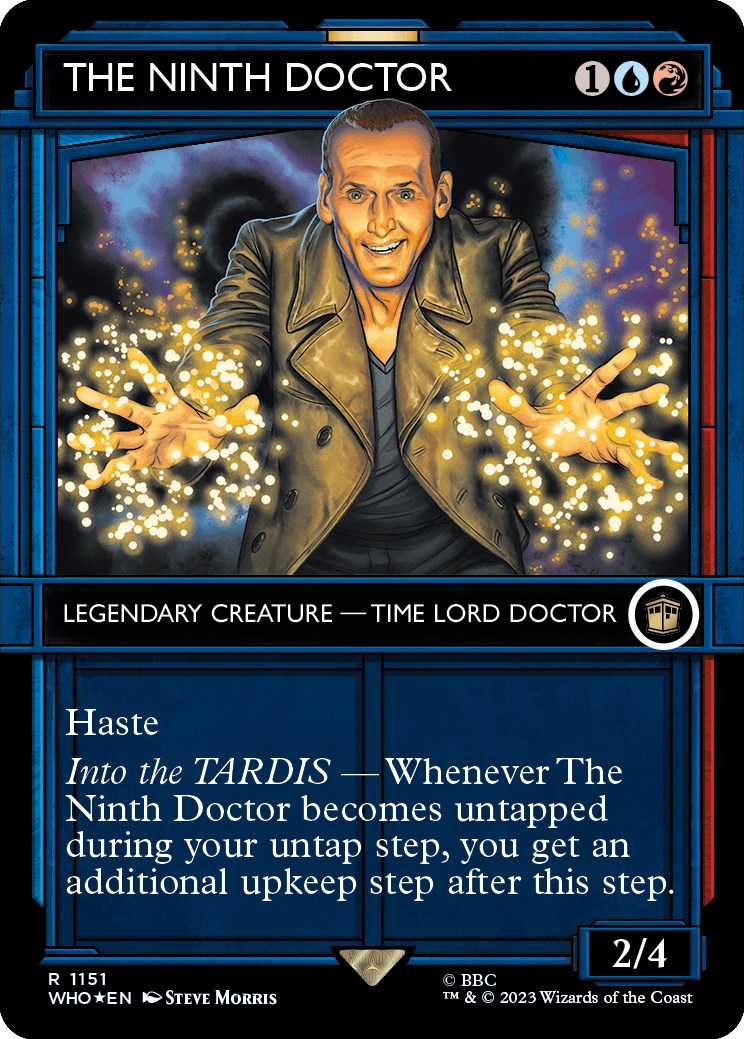 The Ninth Doctor (Showcase) (Surge Foil) [Doctor Who] | Exor Games Summserside