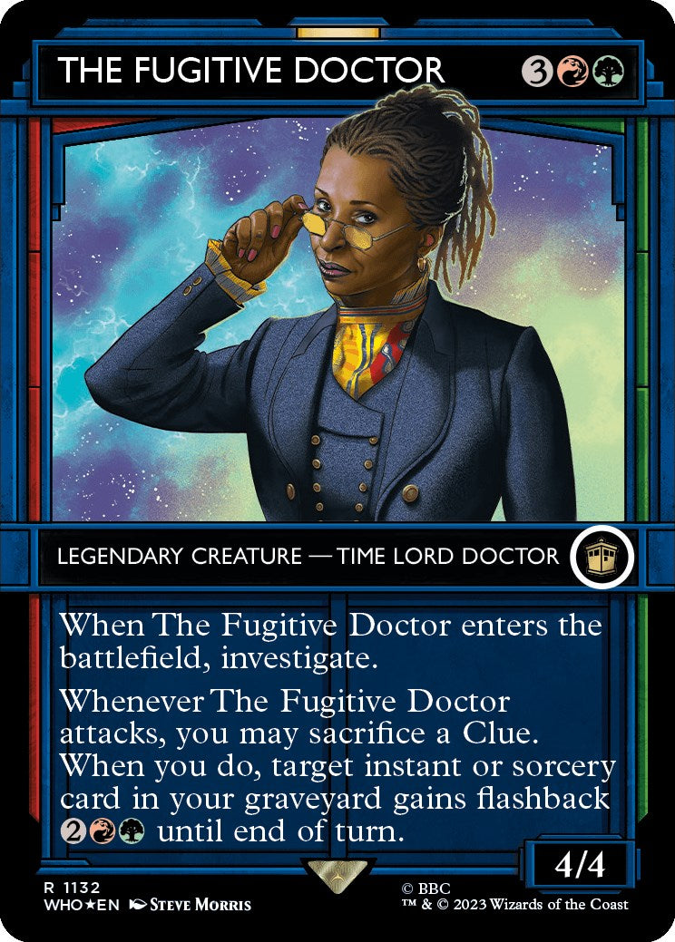 The Fugitive Doctor (Showcase) (Surge Foil) [Doctor Who] | Exor Games Summserside