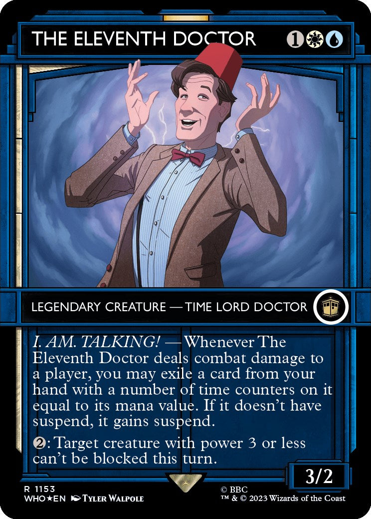 The Eleventh Doctor (Showcase) (Surge Foil) [Doctor Who] | Exor Games Summserside