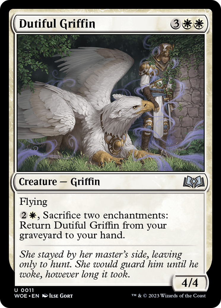 Dutiful Griffin [Wilds of Eldraine] | Exor Games Summserside