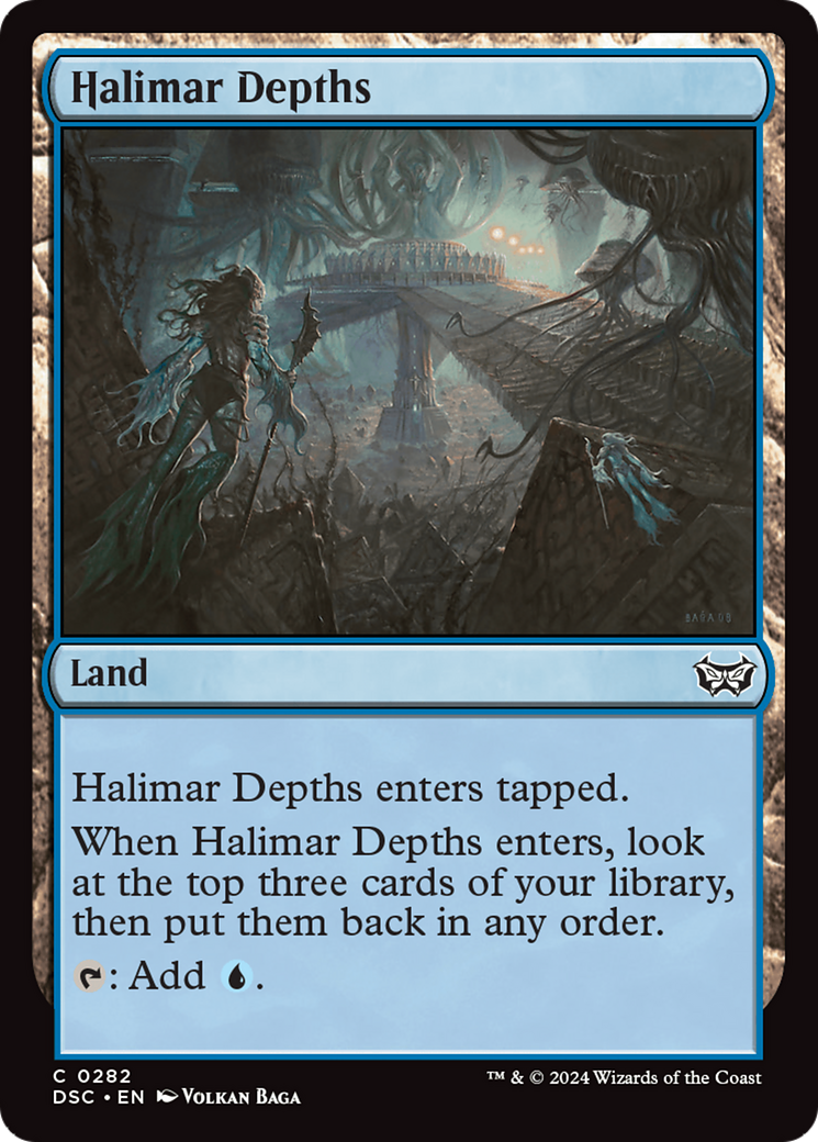 Halimar Depths [Duskmourn: House of Horror Commander] | Exor Games Summserside