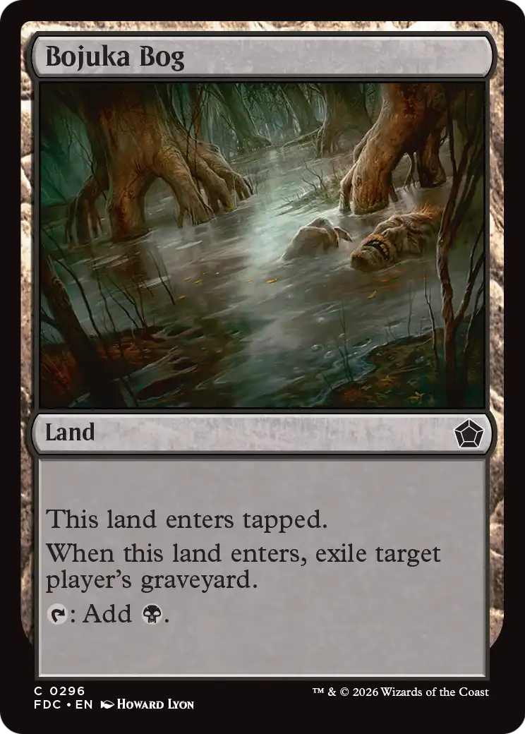 Bojuka Bog [Foundations Commander] | Exor Games Summserside