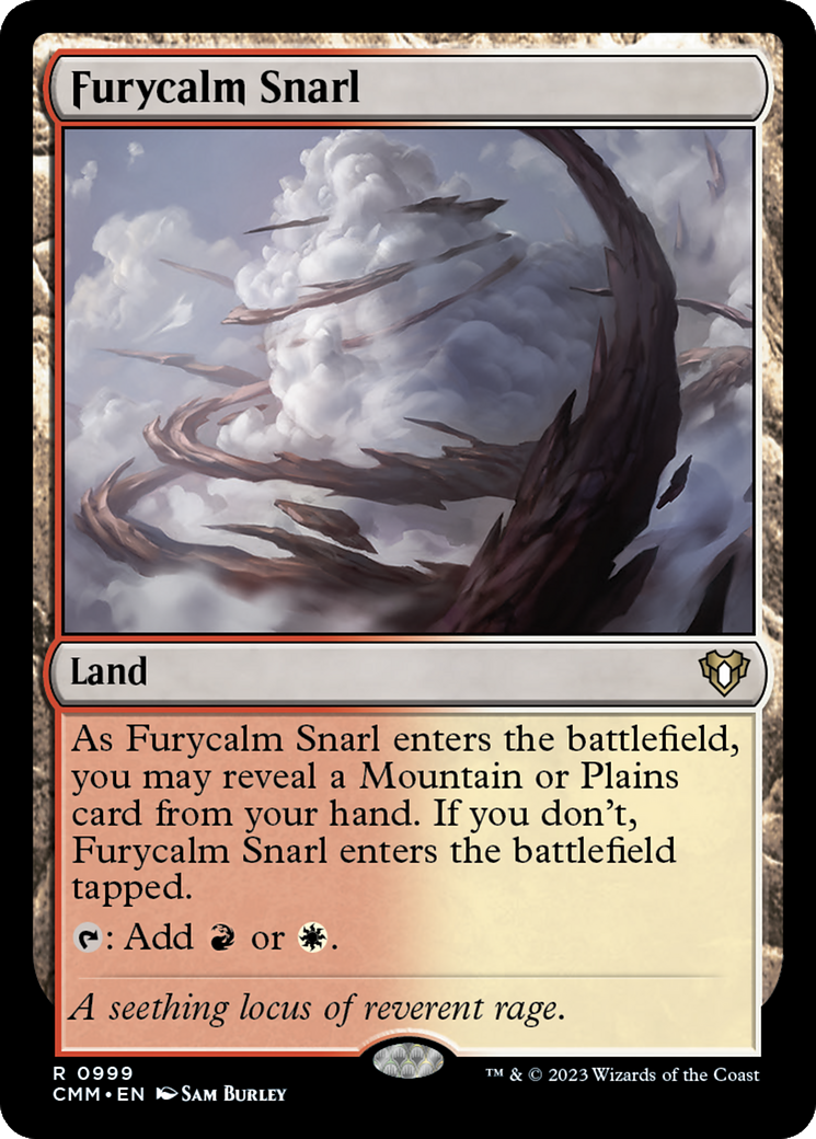 Furycalm Snarl [Commander Masters] | Exor Games Summserside