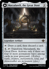 Matzalantli, the Great Door // The Core [The Lost Caverns of Ixalan] | Exor Games Summserside