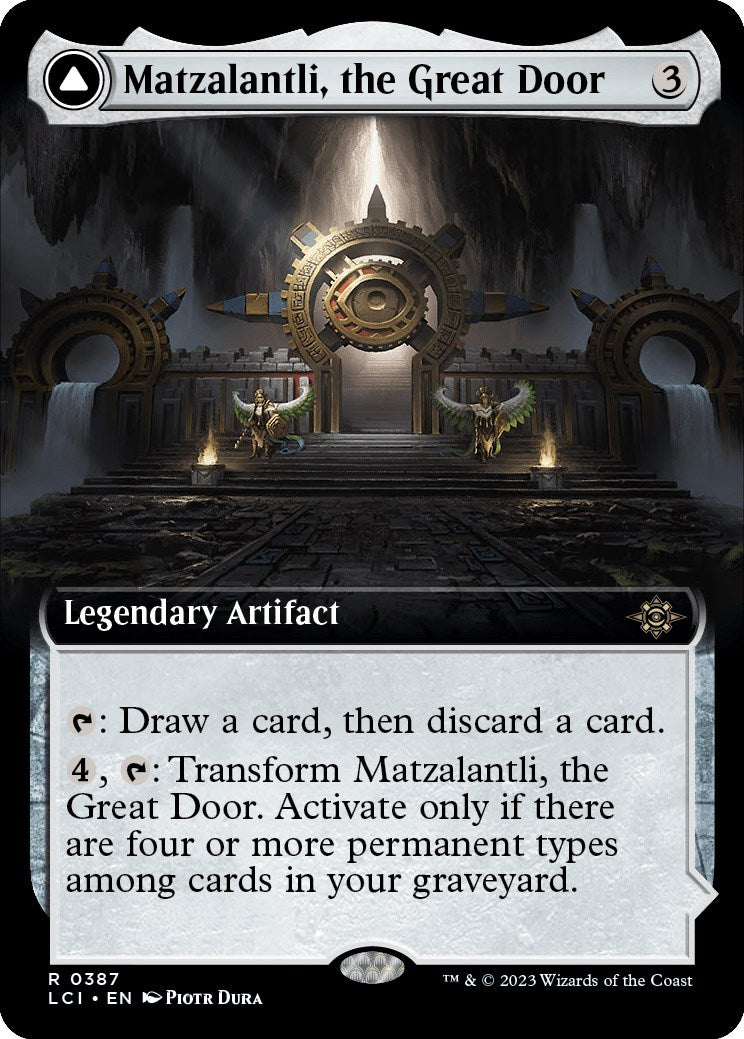Matzalantli, the Great Door // The Core (Extended Art) [The Lost Caverns of Ixalan] | Exor Games Summserside