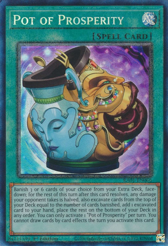 Pot of Prosperity [RA01-EN066] Prismatic Collector's Rare | Exor Games Summserside