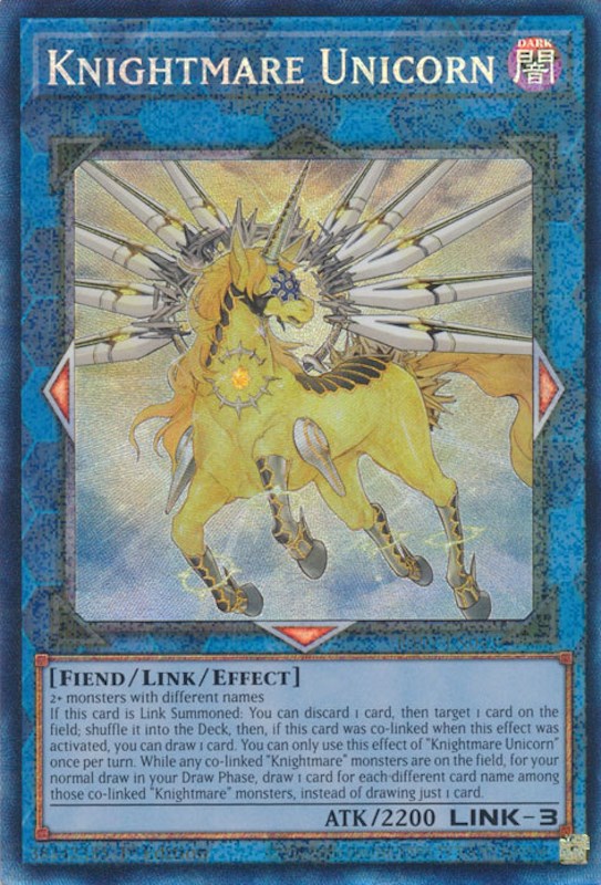 Knightmare Unicorn [RA01-EN043] Prismatic Collector's Rare | Exor Games Summserside